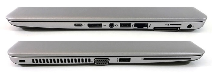 پورت های لپ تاپ HP eliteBook 840 G4